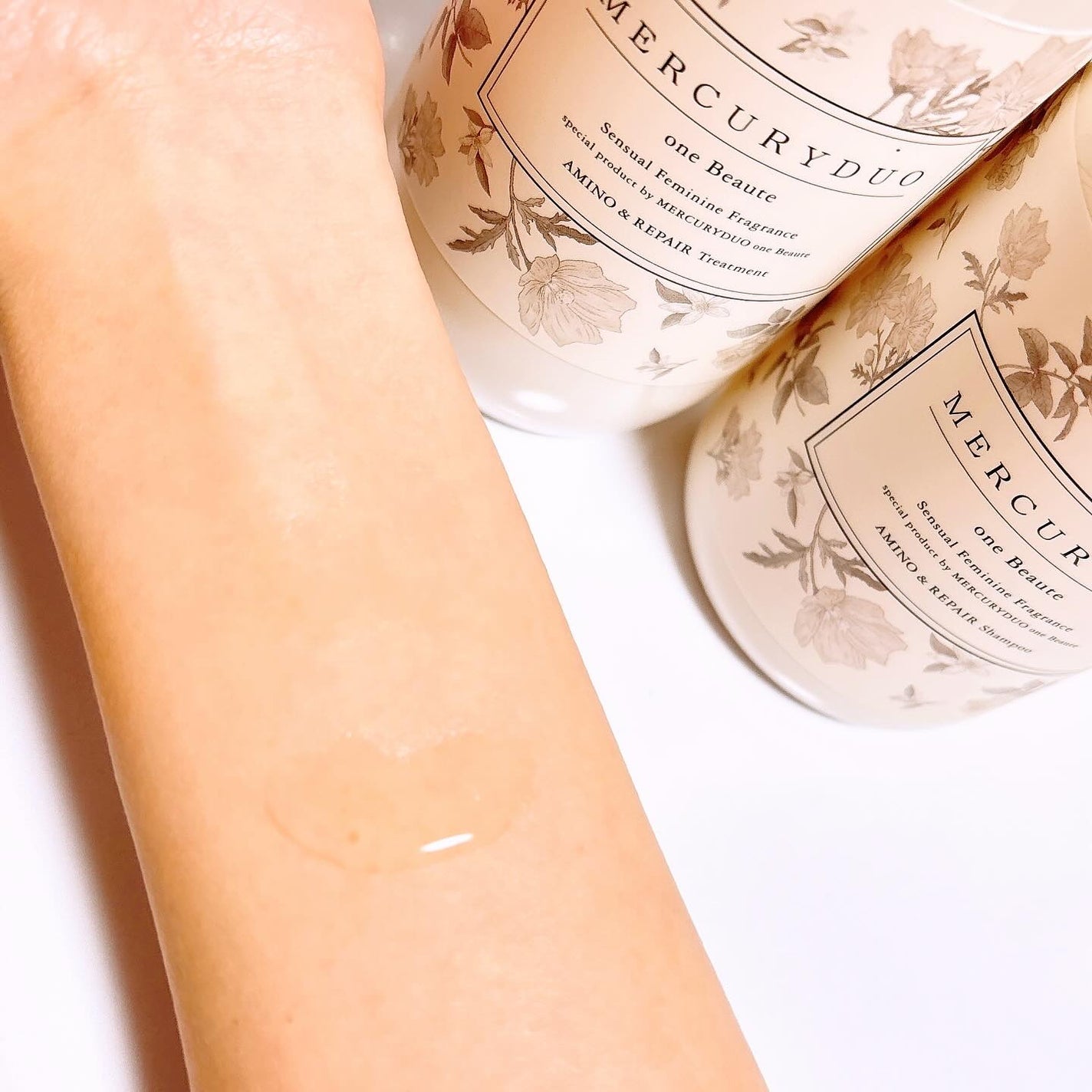 フレグランスシャンプー&ウォータートリートメント スパークリングフローラルの香り/MERCURYDUO/市販シャンプーを使ったクチコミ(3枚目)