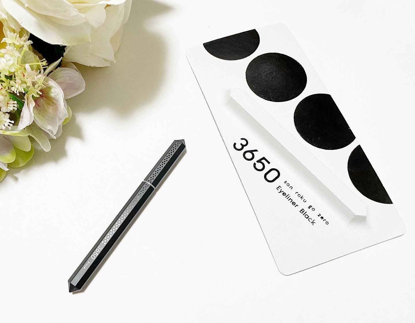 リキッドアイライナー  ブラック(Black)/3650/リキッドアイライナーを使ったクチコミ（1枚目）