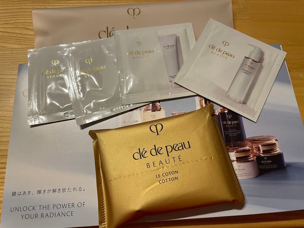 ル・コトン/クレ・ド・ポー ボーテ/コットンを使ったクチコミ(1枚目)