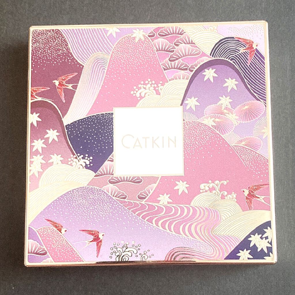 長相思シリーズ 9色アイシャドウパレット/CATKIN/アイシャドウパレットを使ったクチコミ(4枚目)