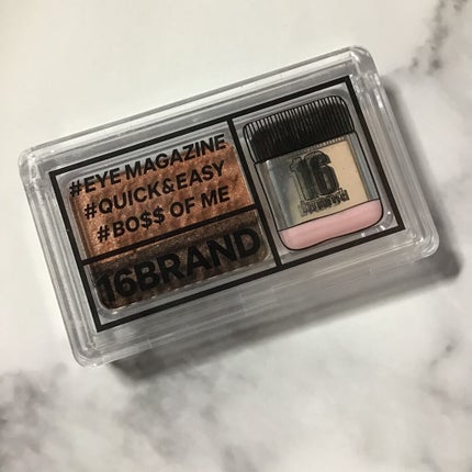 16 EYE MAGAZINE/16BRAND/アイシャドウパレットを使ったクチコミ(1枚目)