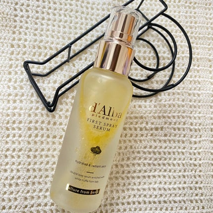 ダルバ ホワイトトリュフファーストスプレーセラム/ダルバ/ミスト状化粧水を使ったクチコミ(1枚目)