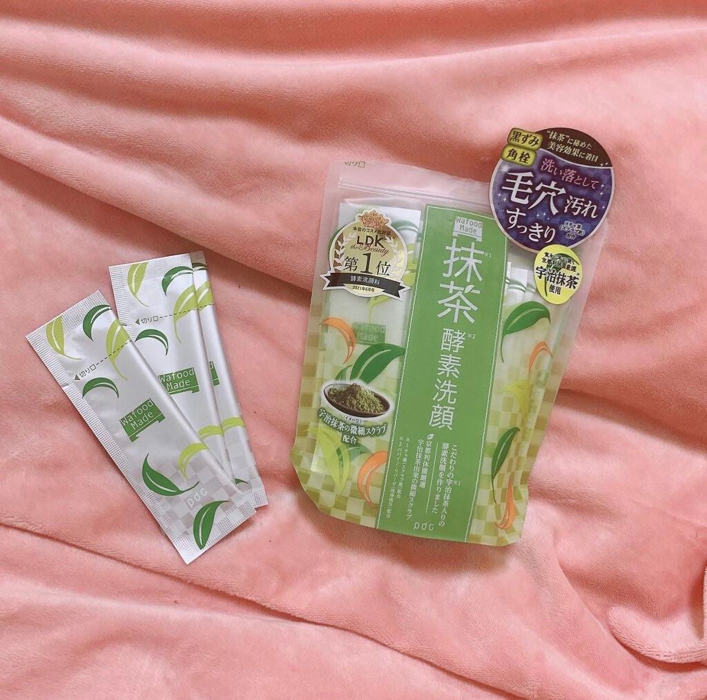 ワフードメイド 宇治抹茶酵素洗顔/pdc/洗顔パウダーを使ったクチコミ(5枚目)