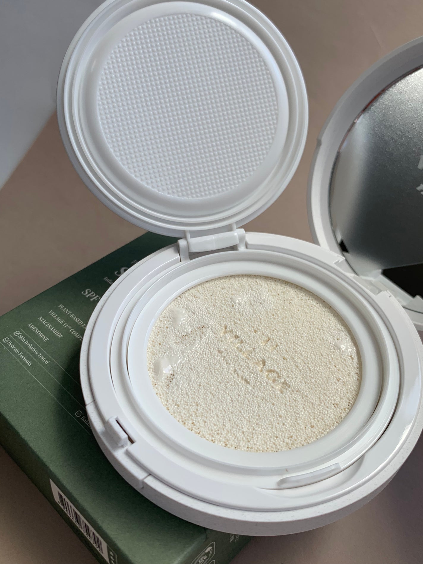 パーフェクトエアリーサンクッション/VILLAGE 11 FACTORY/日焼け止めローションを使ったクチコミ(4枚目)