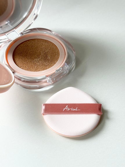 アリウル インクフェザーカバーラスティングクッション/Ariul/クッションファンデーションを使ったクチコミ(4枚目)