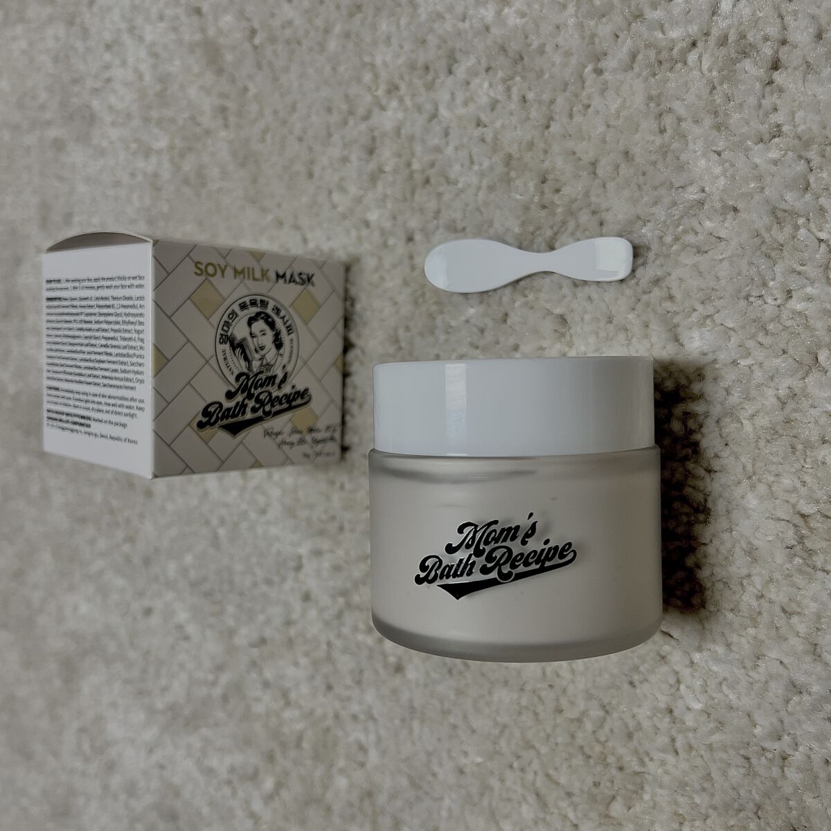 ソイミルクマスク/Mom’s Bath Recipe/シートマスク・パックを使ったクチコミ（2枚目）