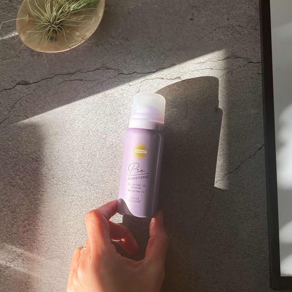プロディフェンス オールインワンUV ムース/サンカット®/日焼け止めクリームを使ったクチコミ(1枚目)