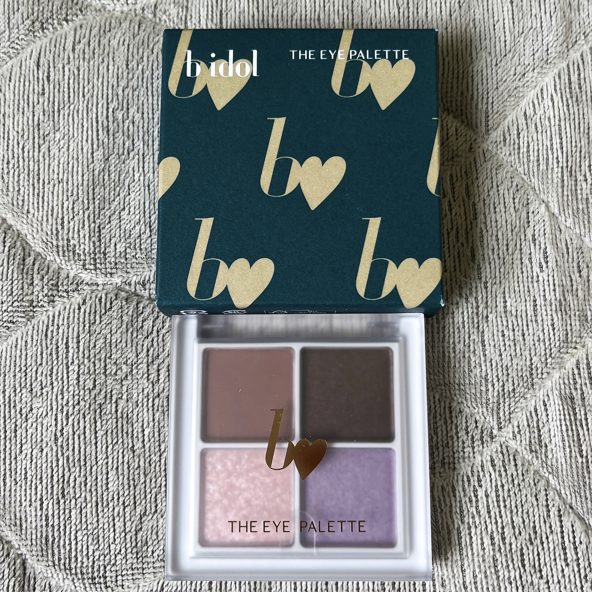 THE アイパレR/b idol/アイシャドウパレットを使ったクチコミ（2枚目）