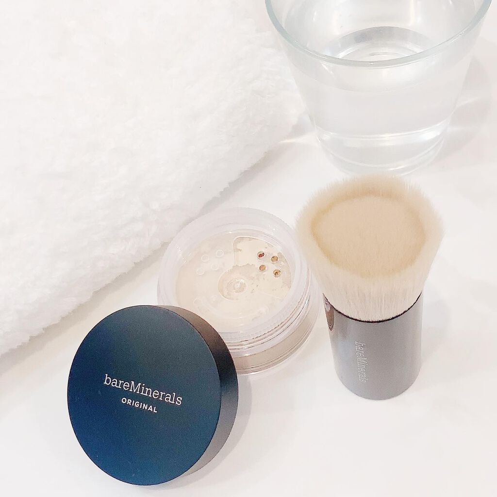 オリジナル ファンデーション（SPF15・PA++) ライト（標準色）/bareMinerals/パウダーファンデーションを使ったクチコミ（3枚目）