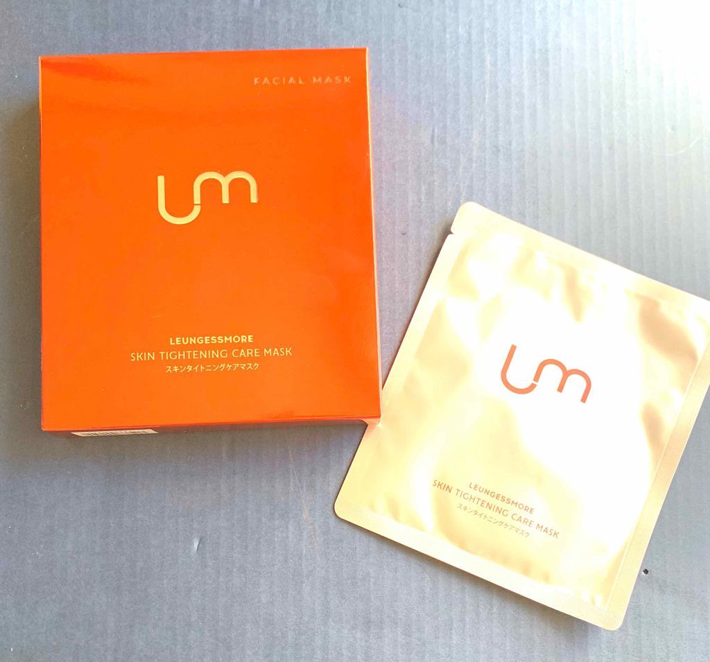 スキンタイトニングケアマスク/LEUNGESSMORE/シートマスク・パックを使ったクチコミ(1枚目)