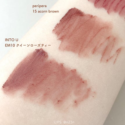 インク ムード マット ティント/PERIPERA/リップティントを使ったクチコミ(7枚目)