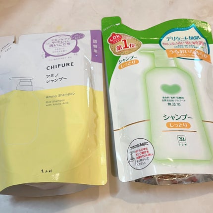 アミノ シャンプー アミノ シャンプー 詰替用/ちふれ/市販シャンプーを使ったクチコミ(2枚目)