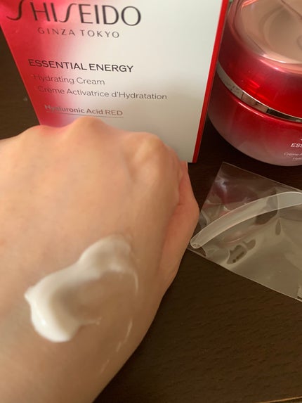 エッセンシャルイネルジャ ハイドレーティング クリーム/SHISEIDO/フェイスクリームを使ったクチコミ(3枚目)