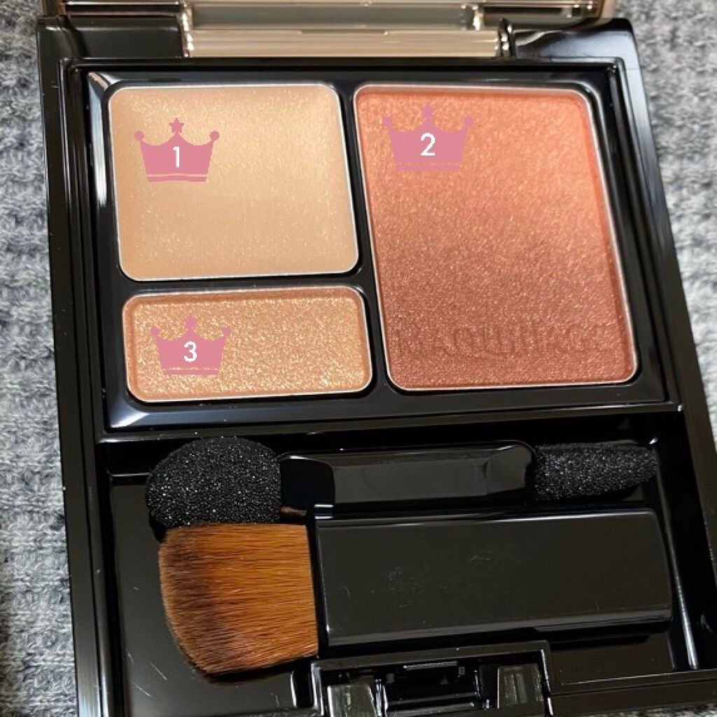 ドラマティックスタイリングアイズS/マキアージュ/アイシャドウパレットを使ったクチコミ(4枚目)