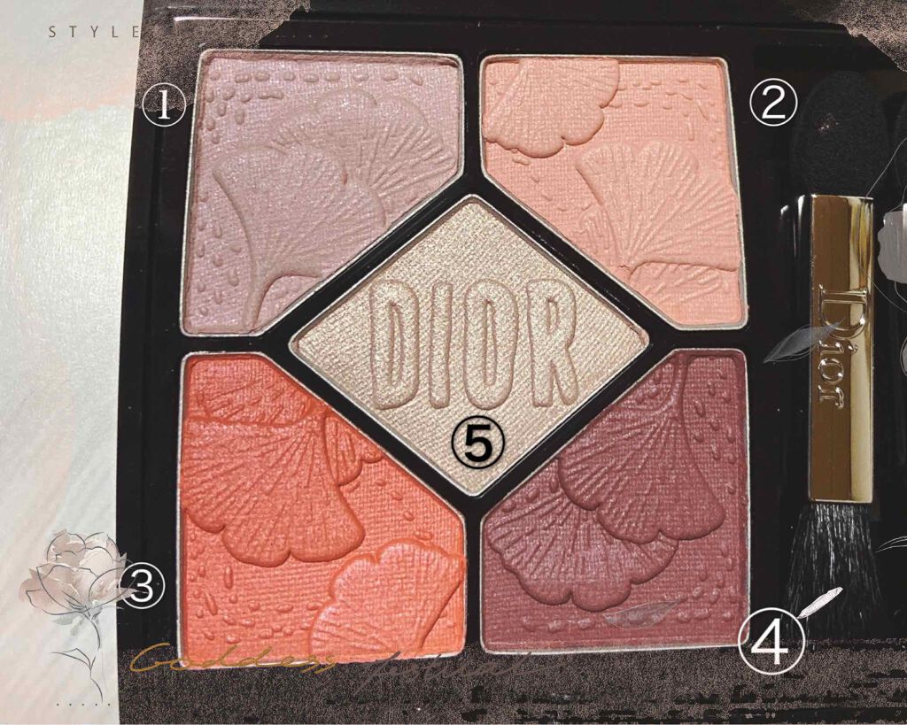 サンク クルール/Dior/アイシャドウパレットを使ったクチコミ(1枚目)