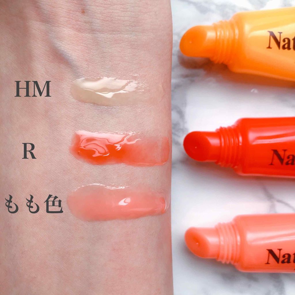 ハニーフルリップ もも色ボリューム/カントリー&ストリーム/リップ美容液を使ったクチコミ（2枚目）