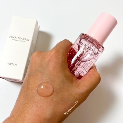 ピンクティーツリーシナジーセラム/APLIN/美容液を使ったクチコミ(2枚目)