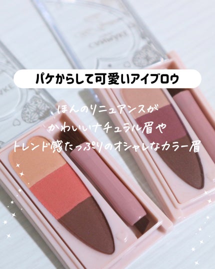 ミックスアイブロウカラー/キャンメイク/パウダーアイブロウを使ったクチコミ(3枚目)