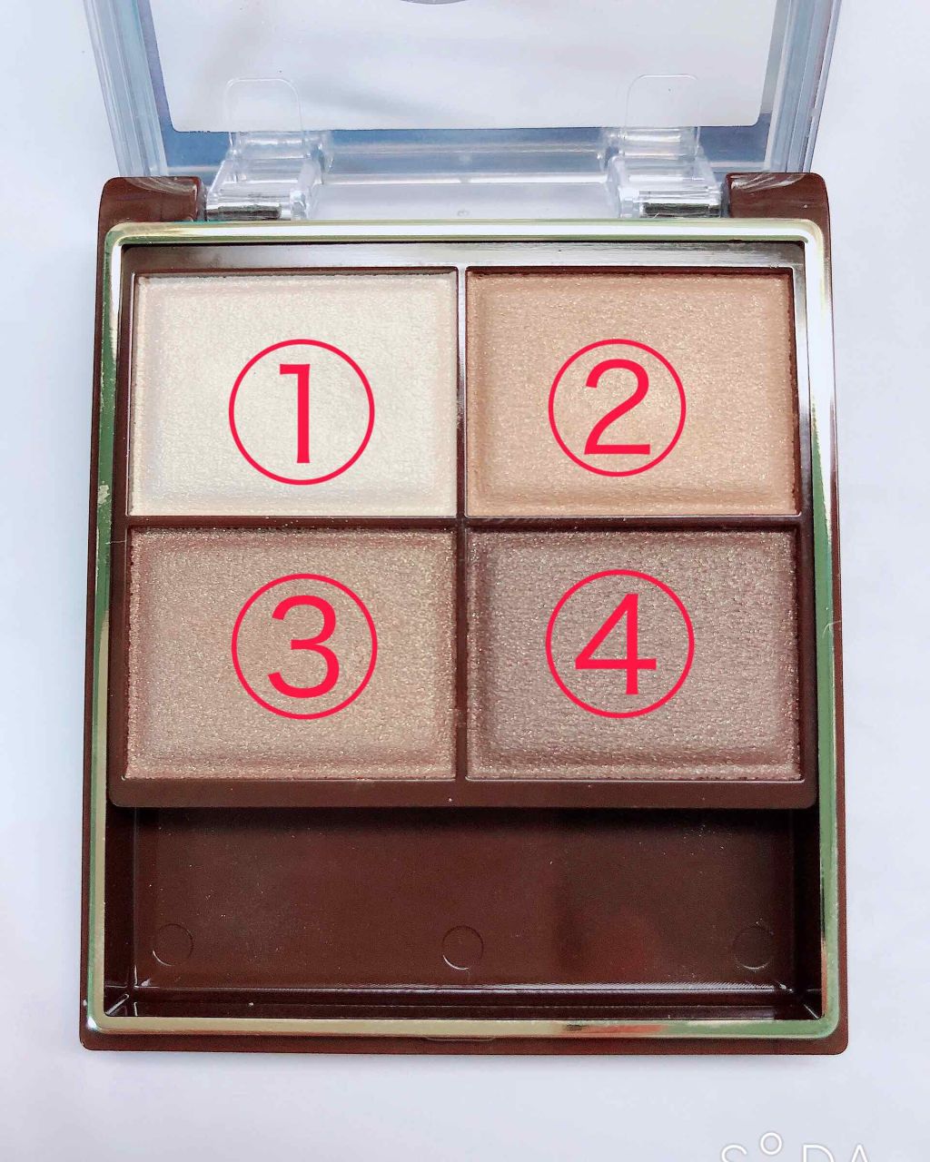 スキニーリッチシャドウ/excel/アイシャドウパレットを使ったクチコミ(3枚目)