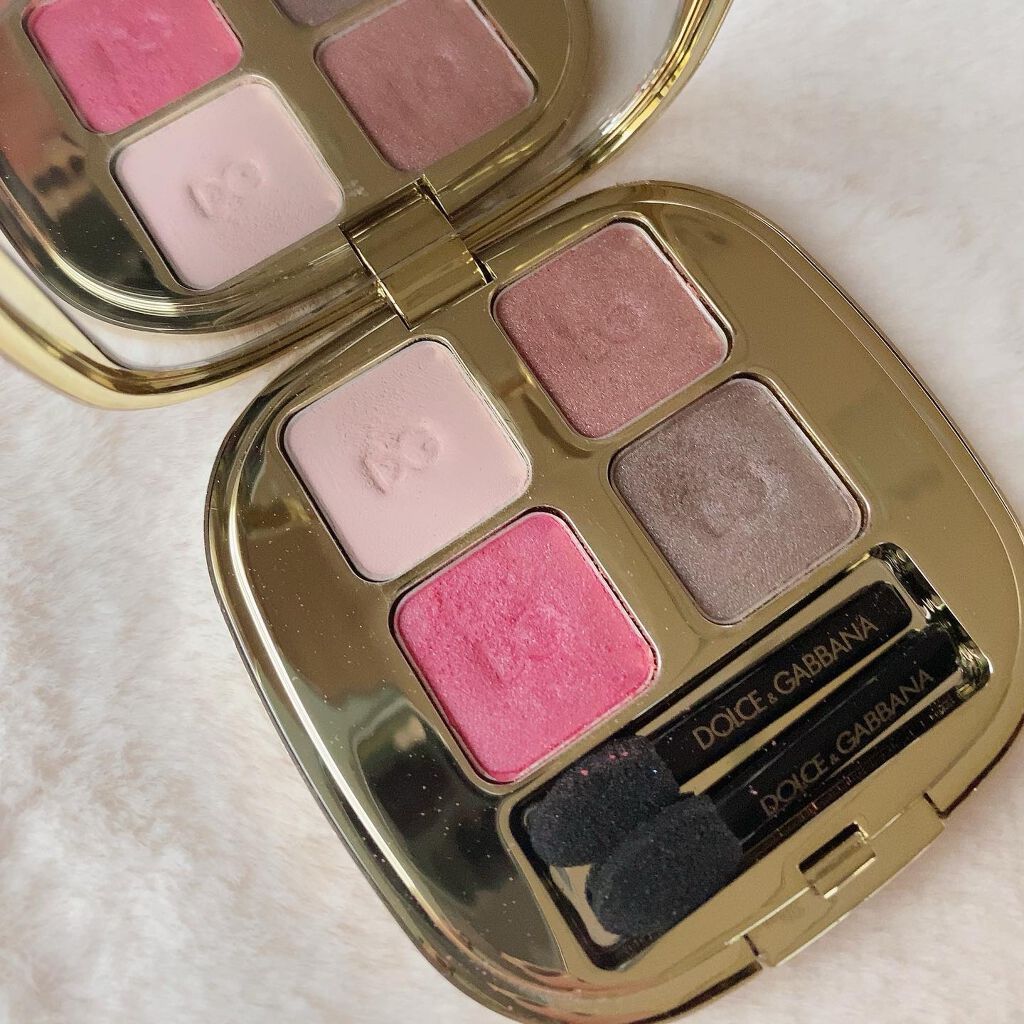 フェリンアイズ インテンスアイシャドウ クアッド/DOLCE&GABBANA BEAUTY/アイシャドウパレットを使ったクチコミ(3枚目)