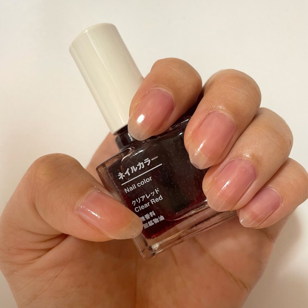 ネイルカラー/無印良品/マニキュアを使ったクチコミ(1枚目)