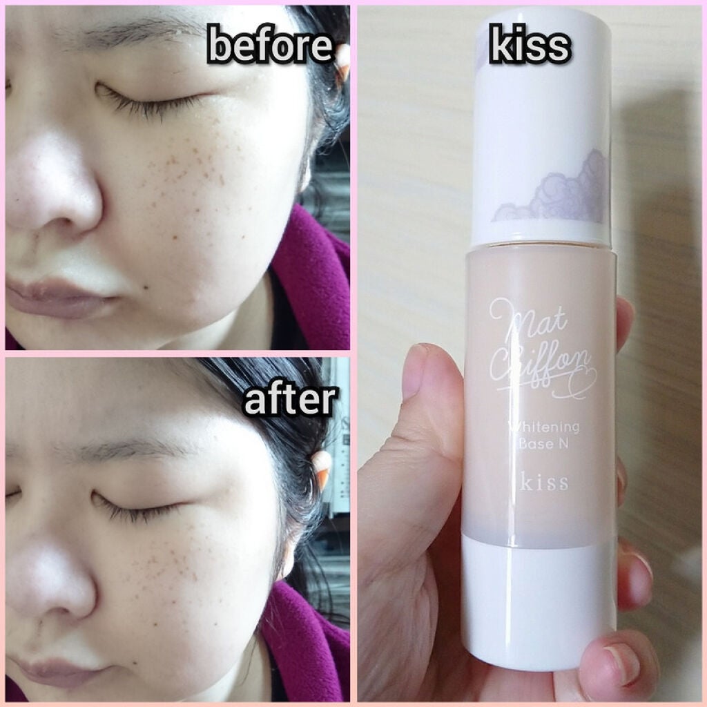マットシフォン UVホワイトニングベースN/KiSS/化粧下地を使ったクチコミ(10枚目)