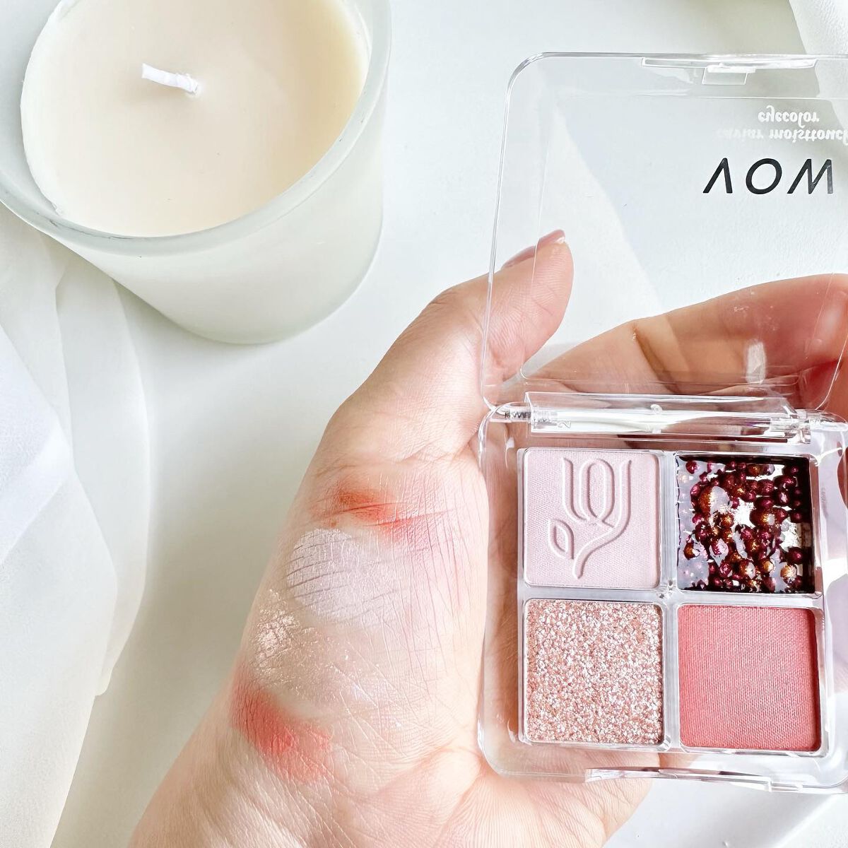 May.b VOWアイシャドウ/May.B/アイシャドウパレットを使ったクチコミ(4枚目)