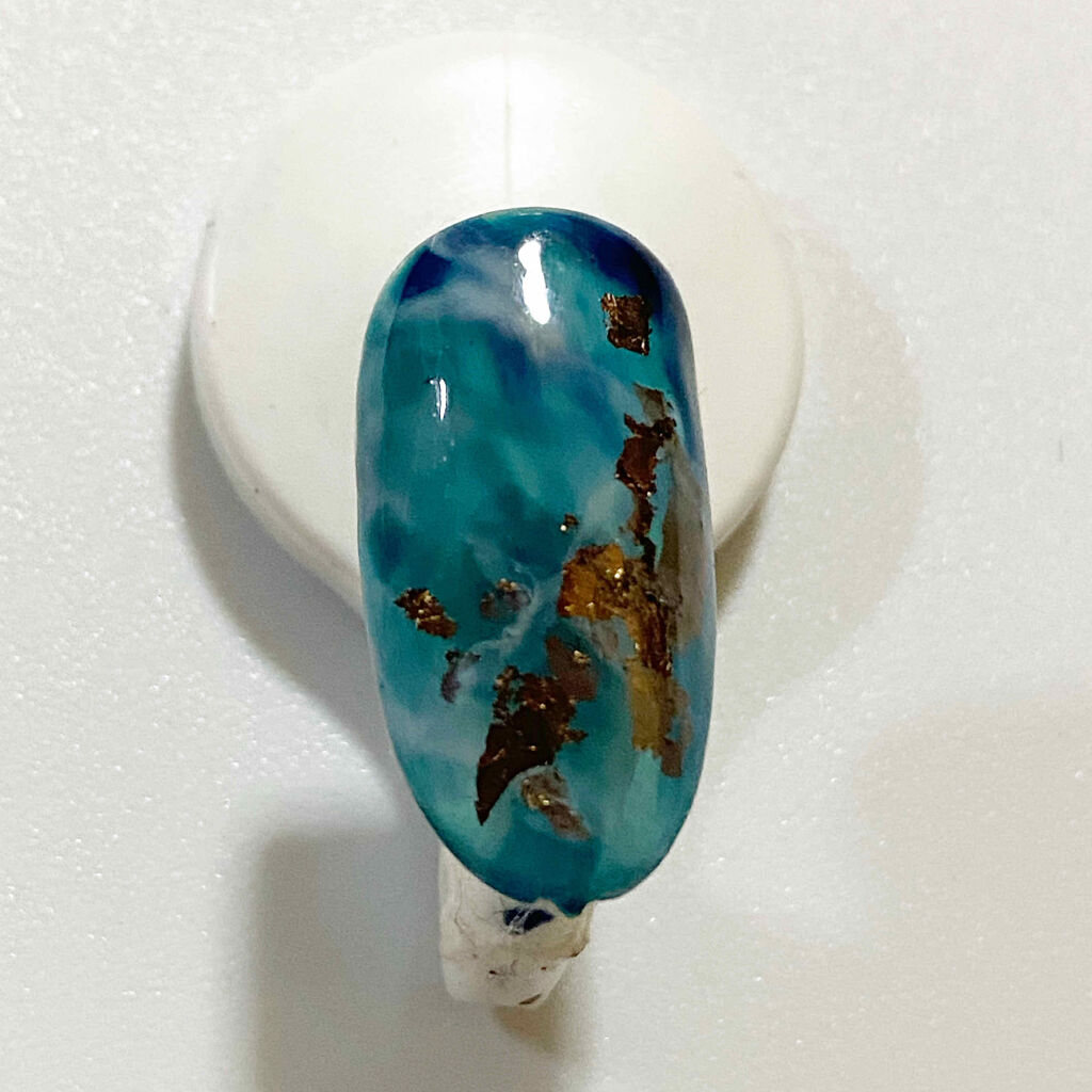 セリア ネイルホイルのクチコミ「🐷 #Seriaジェル 🐷
└ #ネイルホイル #ネイルナゲット

✩ ⋆ ✩ ⋆ ✩ ⋆ ✩.....」（3枚目）