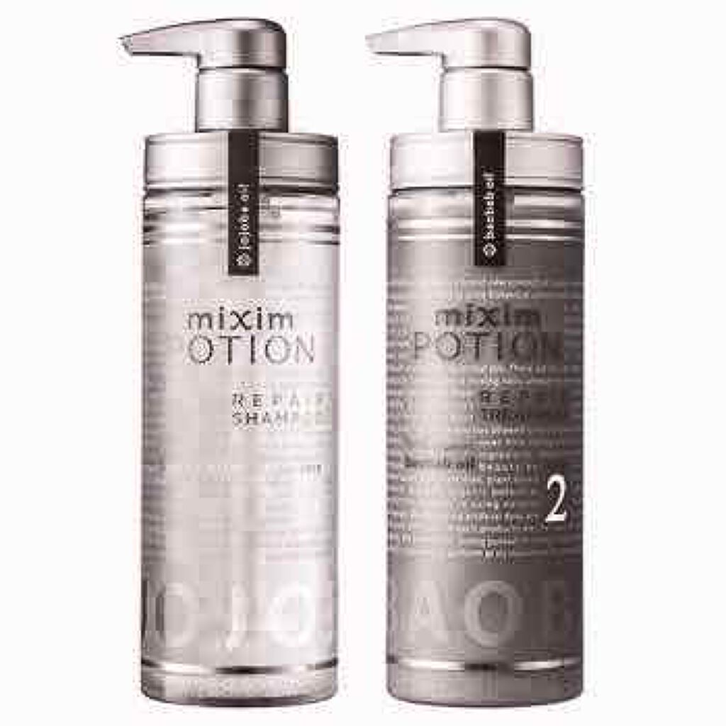 リペアシャンプー/ヘアトリートメント/mixim POTION/シャンプー・コンディショナーを使ったクチコミ（1枚目）