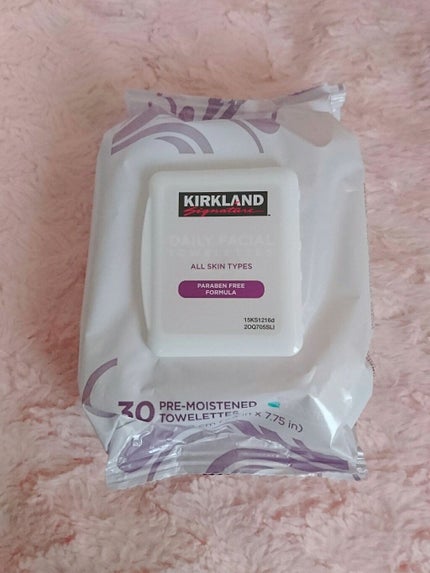 Daily Facial Cleansing Towelettes/Kirkland Signature(カークランドシグニチャー)/クレンジングシートを使ったクチコミ(1枚目)