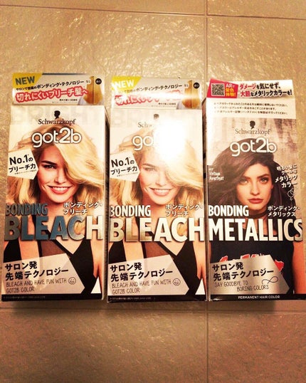 ボンディング・ブリーチ/got2b/ブリーチ剤を使ったクチコミ(1枚目)