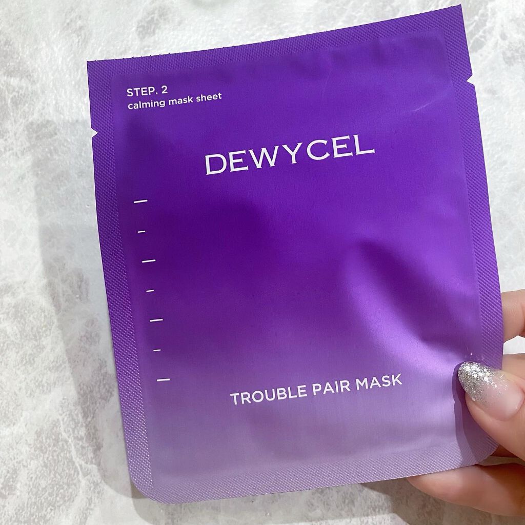 トラブルペアーマスク/DEWYCEL/シートマスク・パックを使ったクチコミ(5枚目)