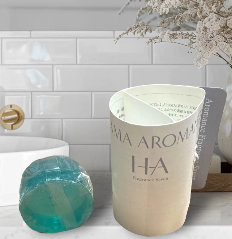 Audrey フレグランス サボン/HAYAMA AROMANCE/ボディ石鹸を使ったクチコミ（2枚目）