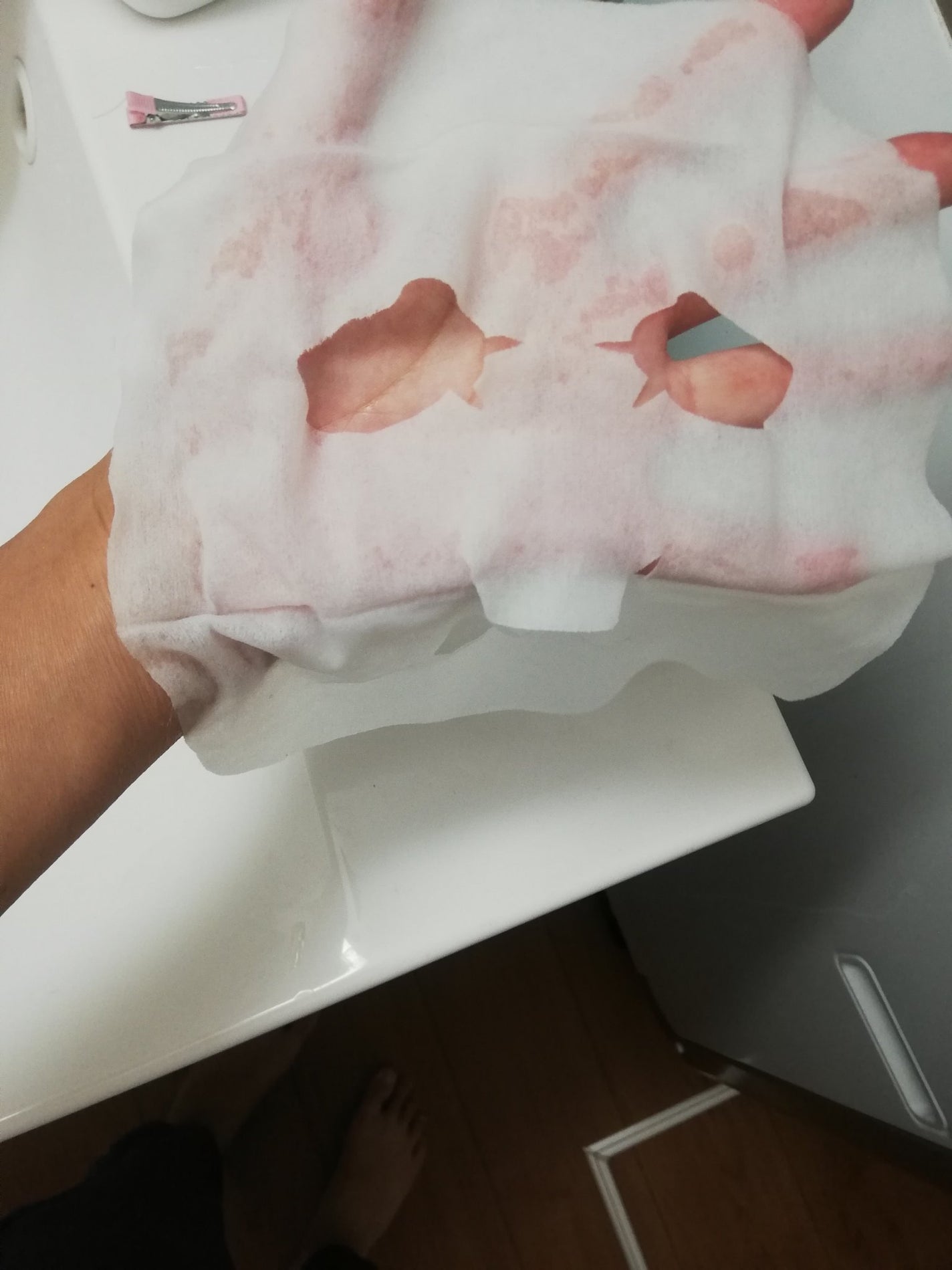 お疲れさマスク ビタットA/サボリーノ/シートマスク・パックを使ったクチコミ(2枚目)