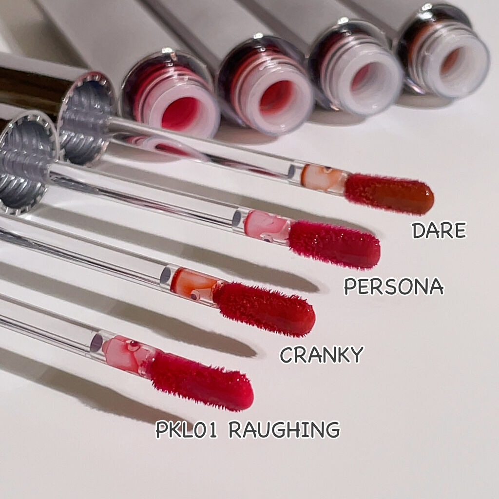  デューイ グロウ リップ ティント BGC01 Persona/NAMING./リップティントを使ったクチコミ（3枚目）