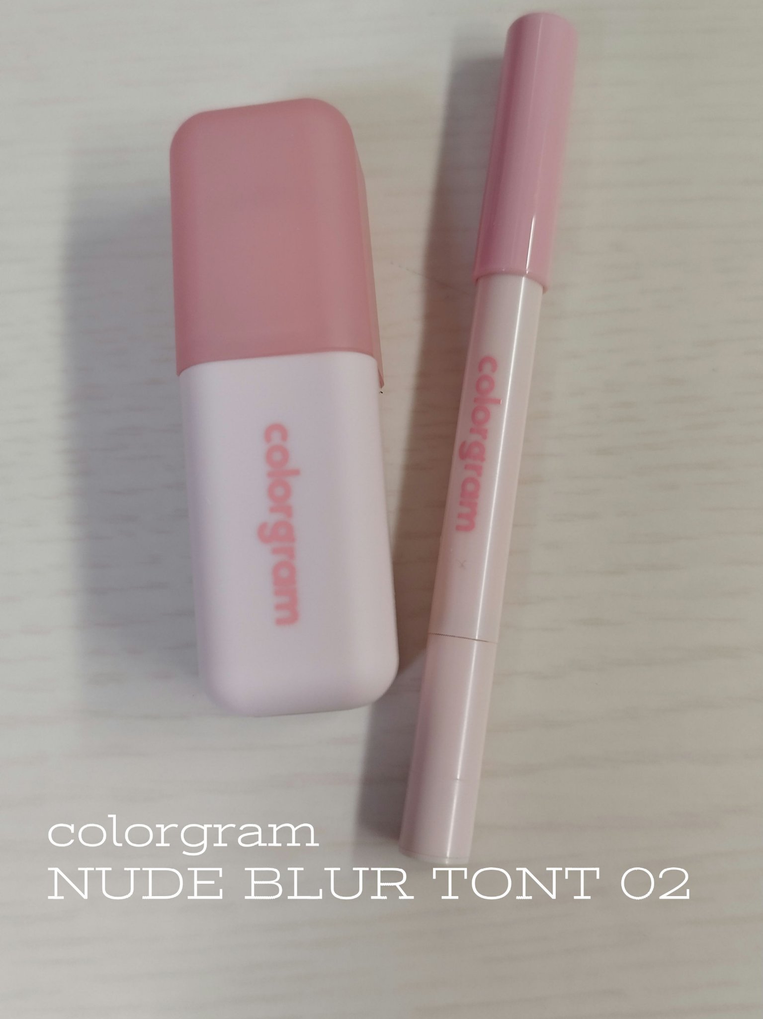 カラーグラム ヌーディーブラーティント/Colorgram/リップティントを使ったクチコミ（1枚目）