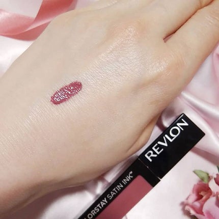 カラーステイ サテン インク/REVLON/口紅を使ったクチコミ(3枚目)
