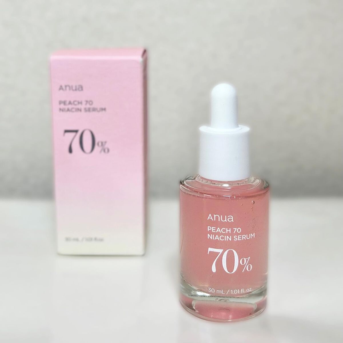 桃70%ナイアシンセラム/Anua/美容液を使ったクチコミ（1枚目）