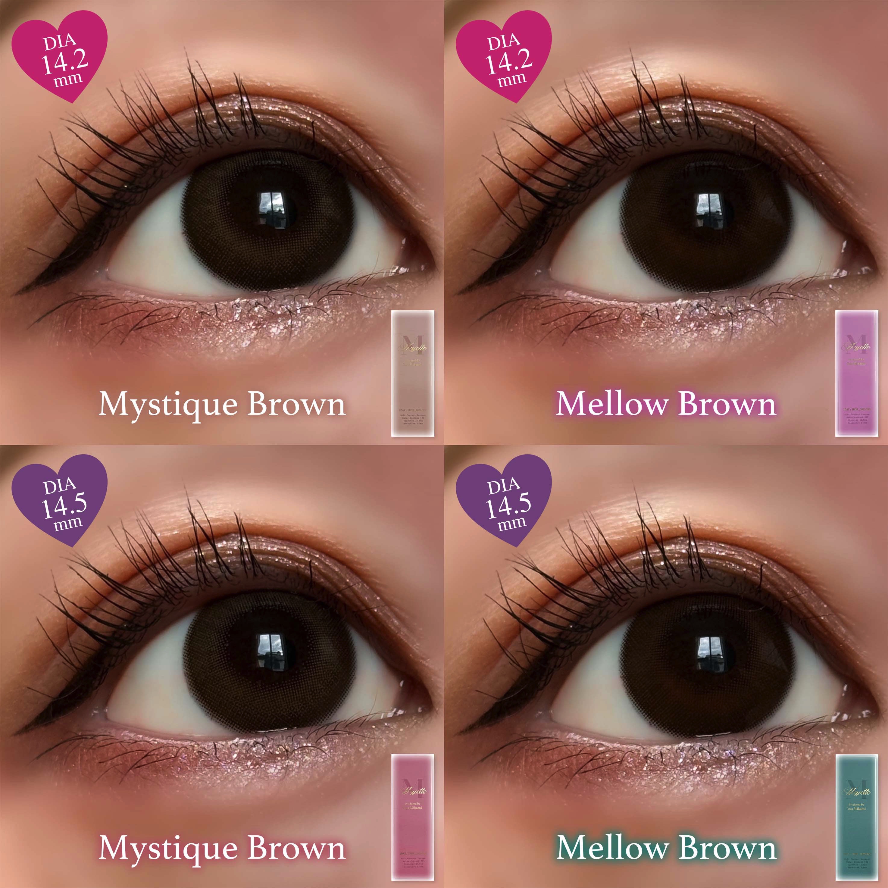 Majette 1day/Majette/ワンデー（１DAY）カラコンを使ったクチコミ（2枚目）