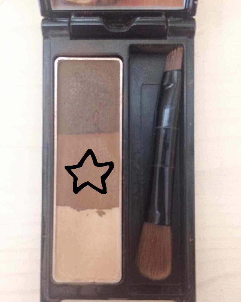 パウダー&ペンシル アイブロウEX/excel/アイブロウペンシルを使ったクチコミ(2枚目)