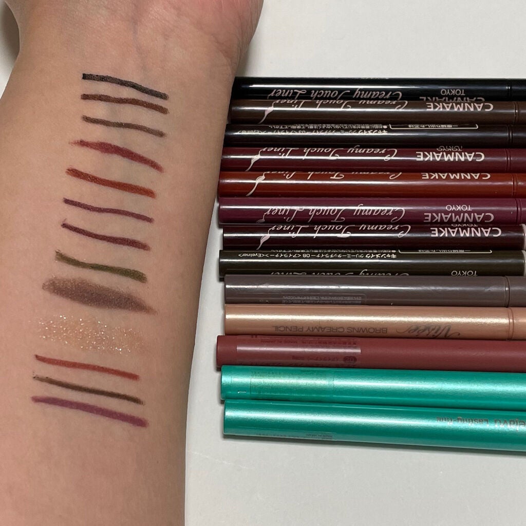 「密着アイライナー」クリームペンシル/デジャヴュ/ペンシルアイライナーを使ったクチコミ(2枚目)