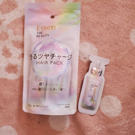 ザビューティ うるツヤチャージヘアパック/エッセンシャル/ヘアマスク・ヘアパックを使ったクチコミ(2枚目)