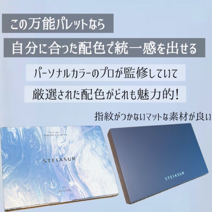 フィット my カラーパレット/STEIASUR(ステイアシュール)/マルチパレットを使ったクチコミ(7枚目)