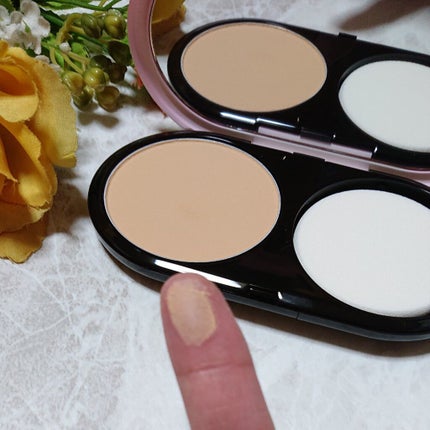 ライトフル C3 ナチュラル シルク パウダーファンデーション/M・A・C/パウダーファンデーションを使ったクチコミ(5枚目)