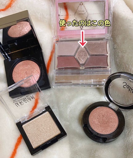 UR GLAM POWDER EYESHADOW/U R GLAM/単色アイシャドウを使ったクチコミ(3枚目)