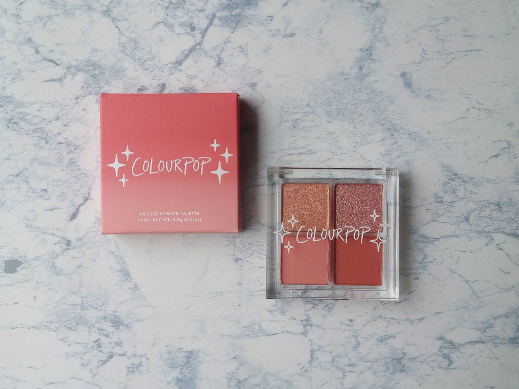 pressed powder palette/ColourPop/アイシャドウパレットを使ったクチコミ（2枚目）