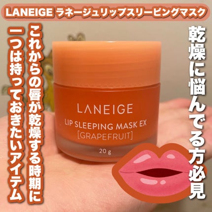 リップスリーピングマスク/LANEIGE/リップバームを使ったクチコミ(1枚目)