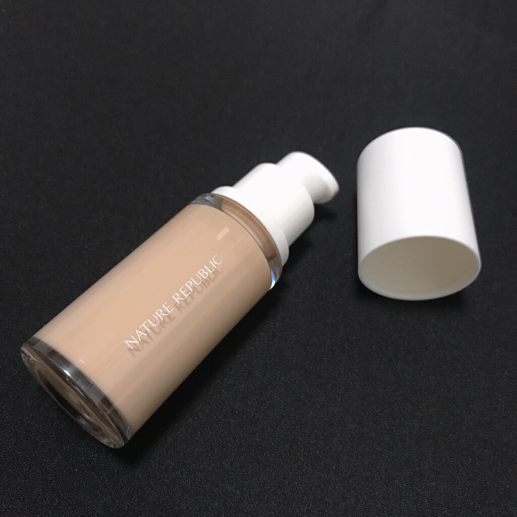 ネイチャーリパブリック プロバンスエアスキンフィット ワンデーラスティングファンデーションのクチコミ「#naturerepublic﻿
#ワンデーラスティングファンデーション Y21(ピュアバニラ.....」（2枚目）