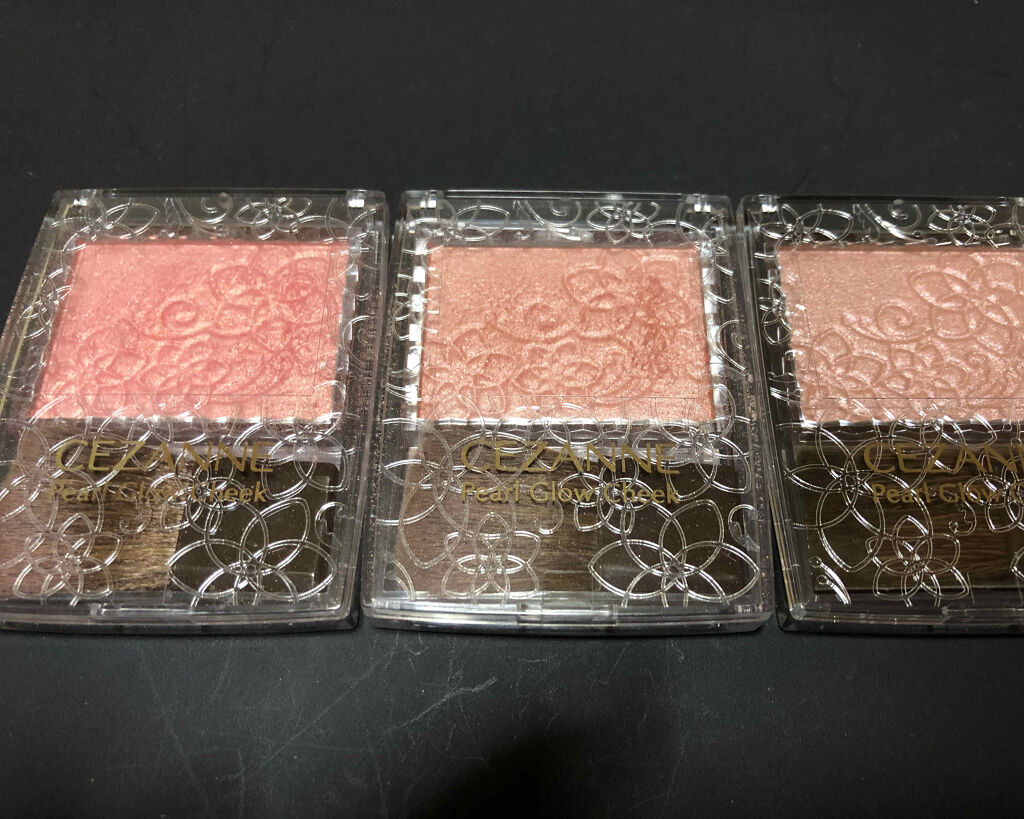 パールグロウチーク/CEZANNE/パウダーチークを使ったクチコミ（2枚目）