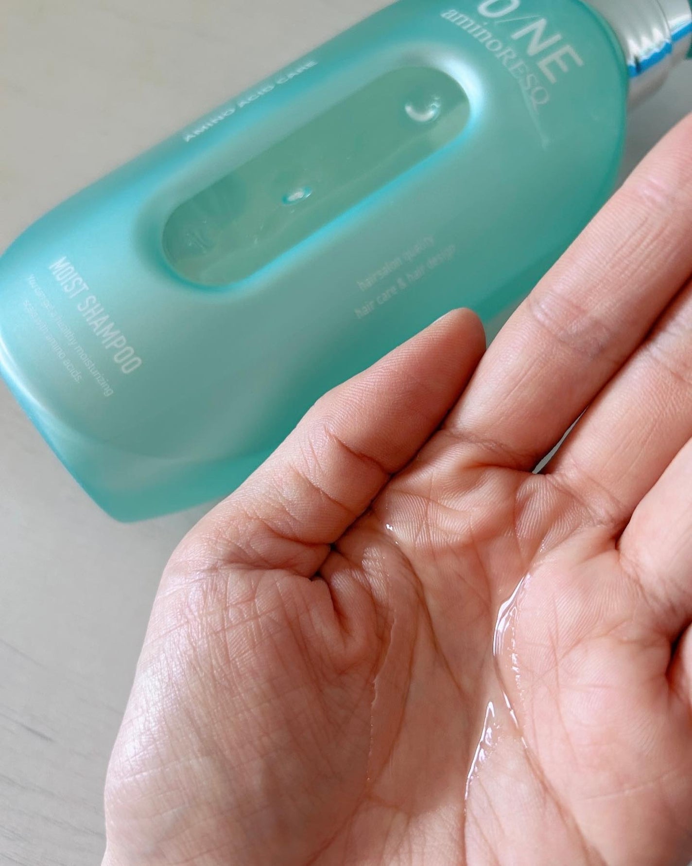 ワン アミノレスキューモイストシャンプー/トリートメント/アミノレスキュー/市販シャンプーを使ったクチコミ(3枚目)